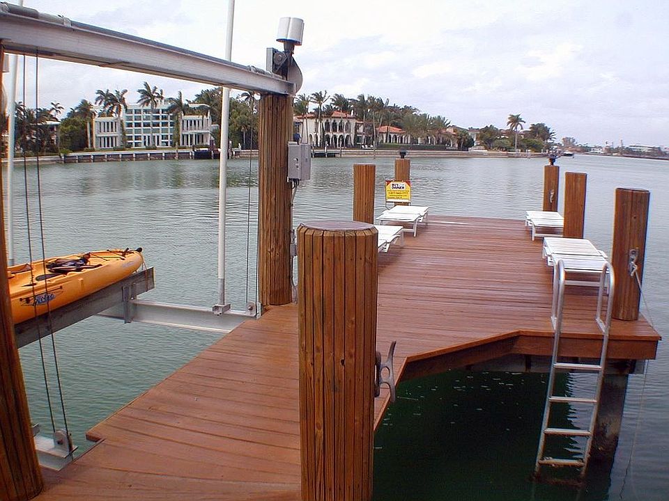 View from boat lift