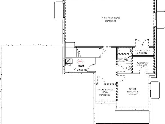 Bomont-B3 unfinished Basement