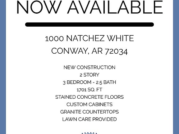 1000 Natchez White Dr, Conway, Arkansas 72034