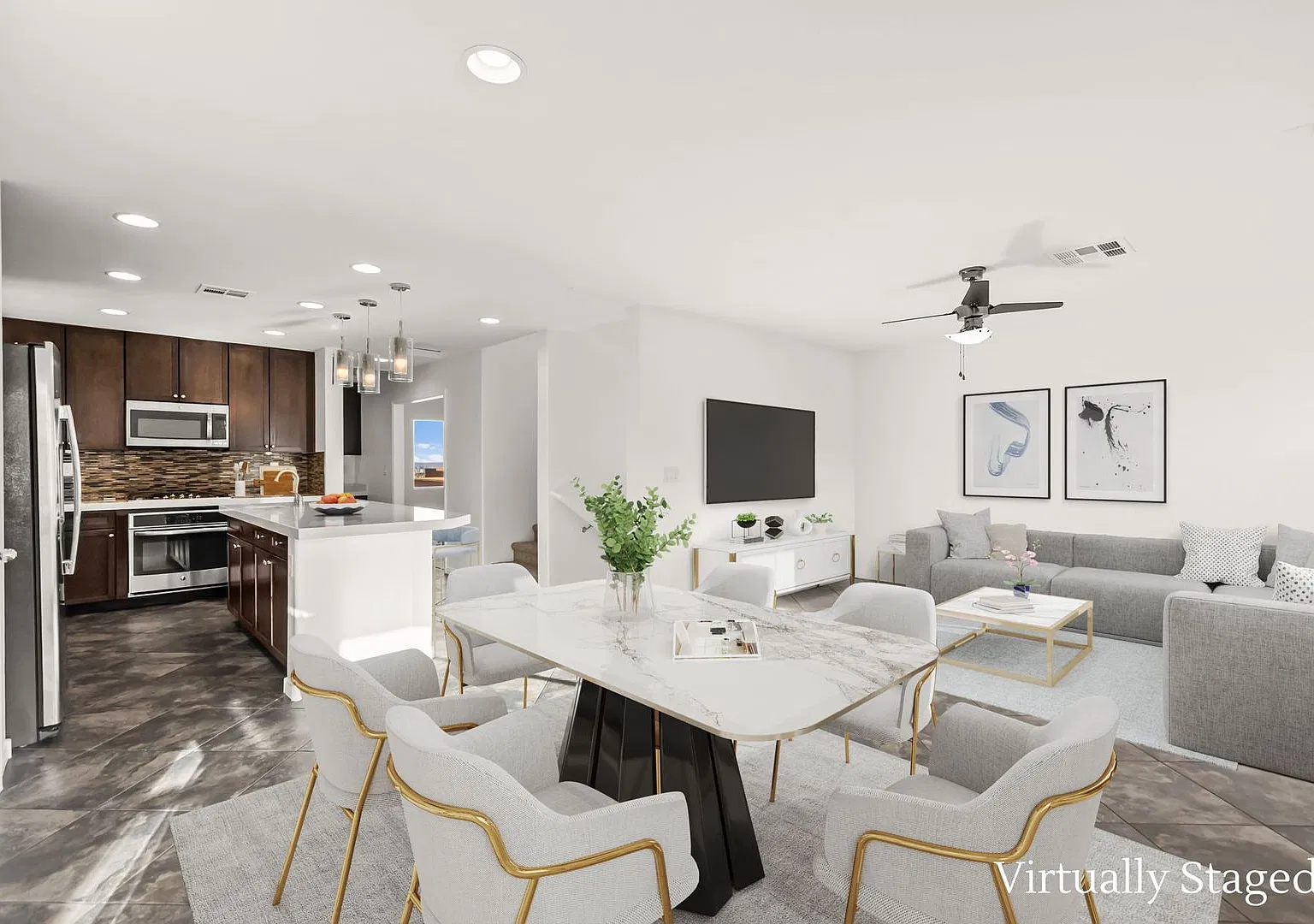 Stylishly Updated Las Vegas Retreat with Rooftop Views & Modern Charm — Photo 2
