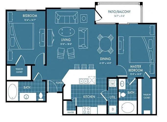 Floor plan B2