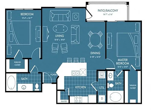 Floor plan B2