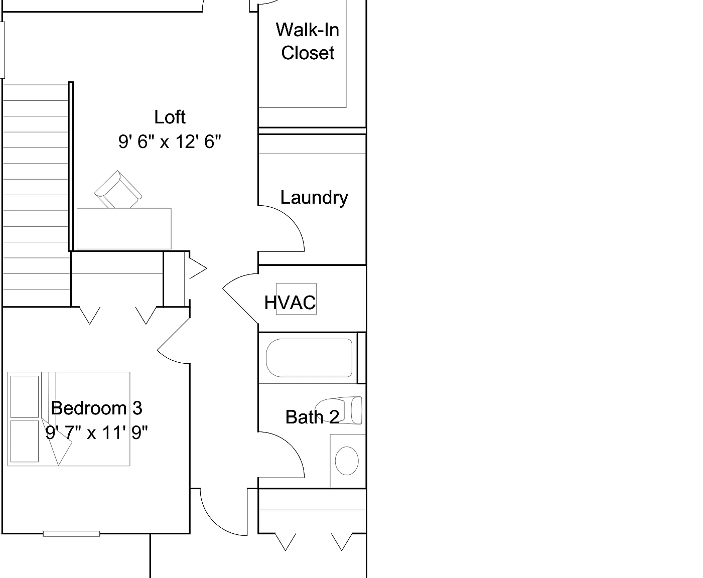 3 bed, 2.5 bath, 1765 sqft, $1,700 — Photo 3