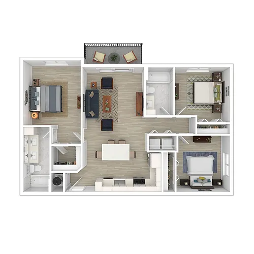 Floor plan C1