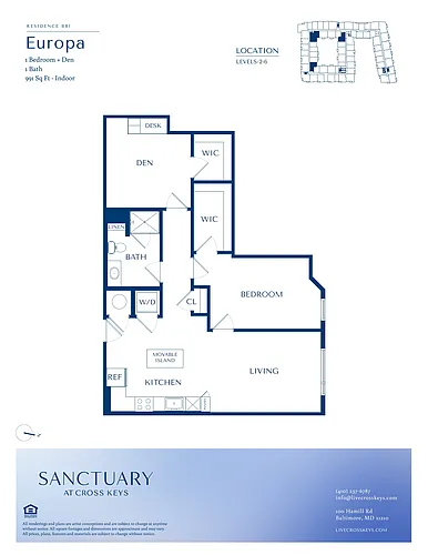 Floor plan Europa