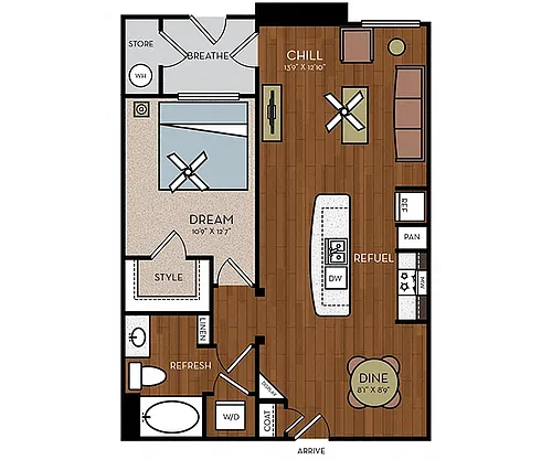 Floor plan A2