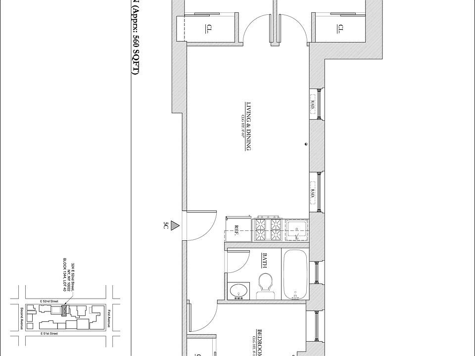 2nd image of 324 E 52nd St APT 2C