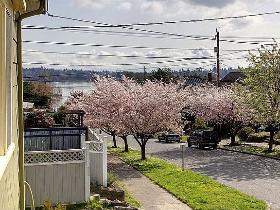 View looking east from front porch
