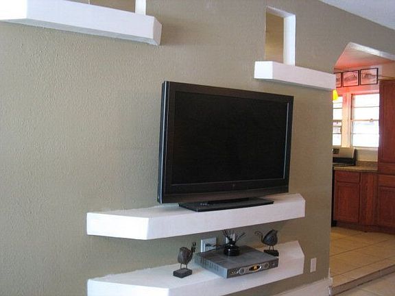 Built-Ins for television and surround sound