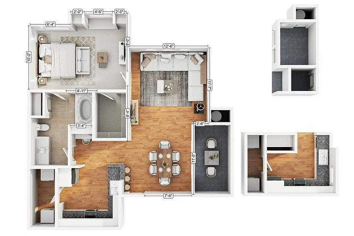 Floor plan 1B1
