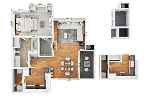 Floor plan 1B1