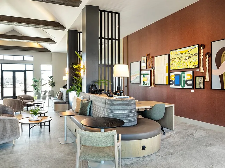 Lounge with ample seating
