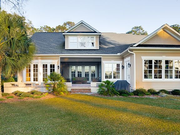 rear of house