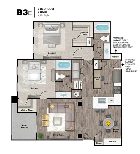 Floor plan B3EUPGRADE