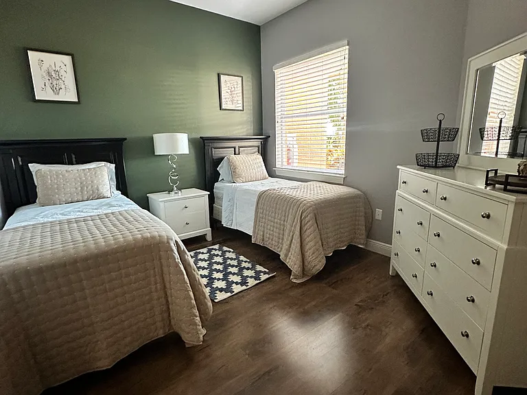 Spacious third bedroom