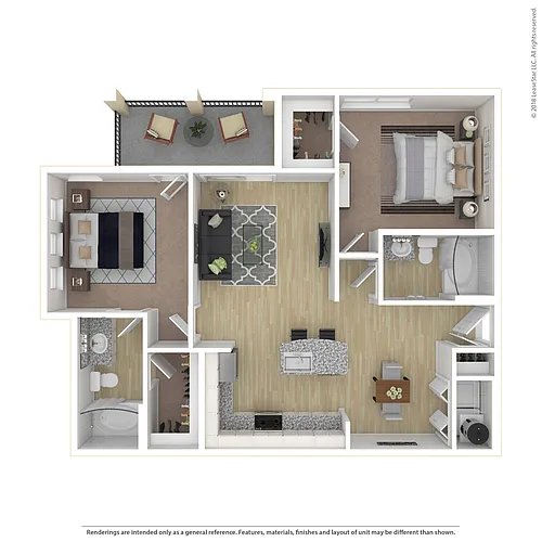 Floor plan B1