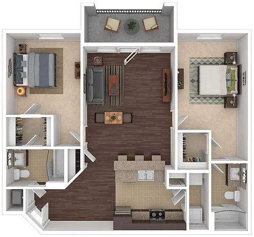 Floor plan B1