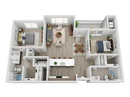 Floor plan B2B