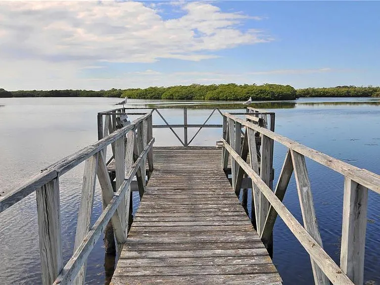 Fishing pier inside Perico Bay Club
.