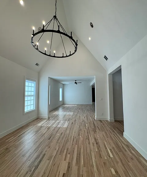 Living room looking into Dining room