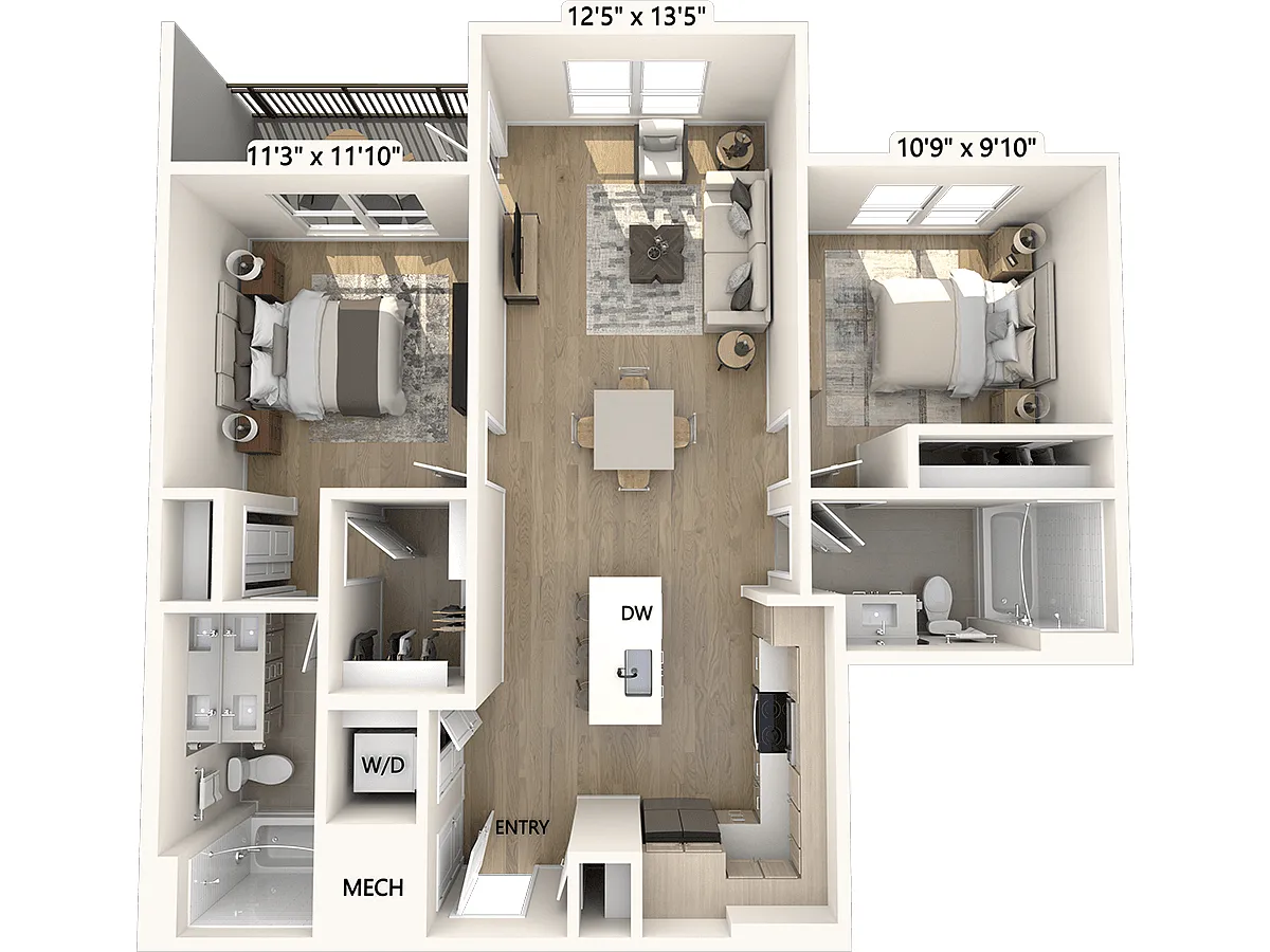 Floor plan B2 - Design Collection II