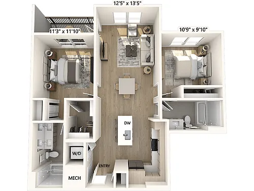 Floor plan B2 - Design Collection II