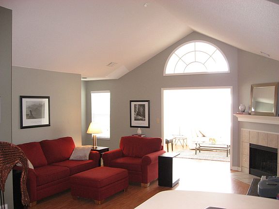 Greatroom with fireplace