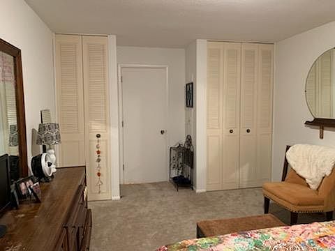 Bedroom and closets