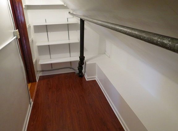 Upstairs Bedroom Closets