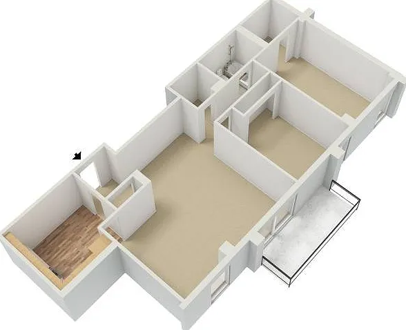 3D Floor Plan of Tier 5 3D Floor Plan of Tier 5