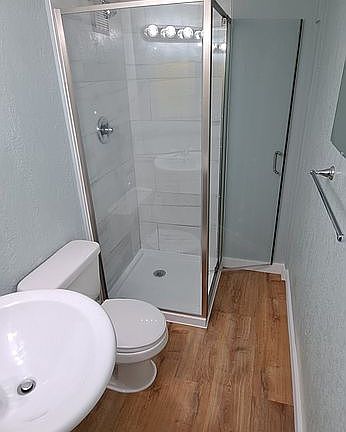 Newly done downstairbathroom
