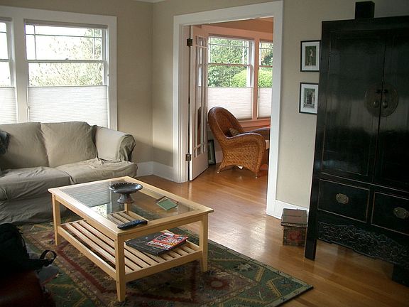 Living room from front door