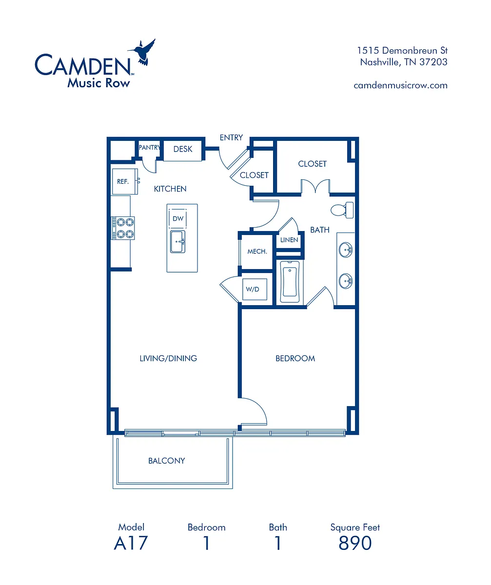 Floor plan A17