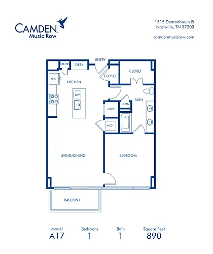 Floor plan A17