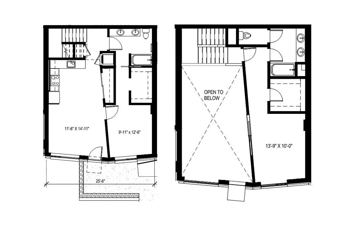 Floor plan Townhome - TH8
