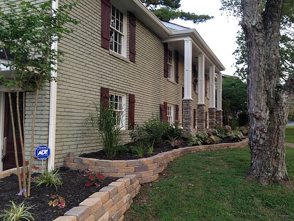 Side view, Front of House