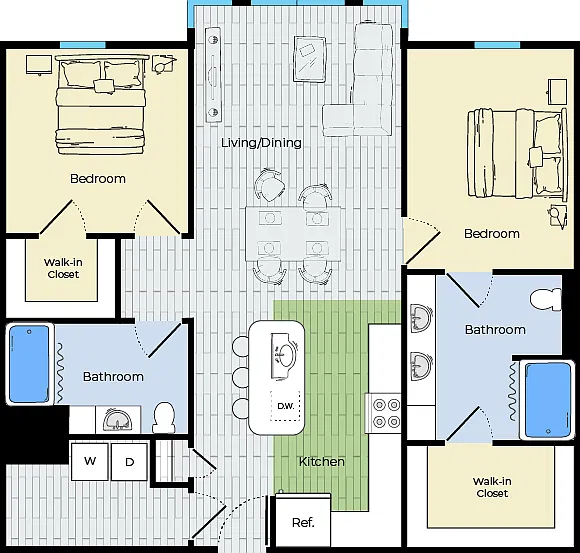 Woodmont Commons Apartments — Photo 42