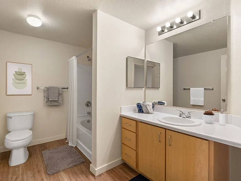 Bathrooms designed to brighten your routine.