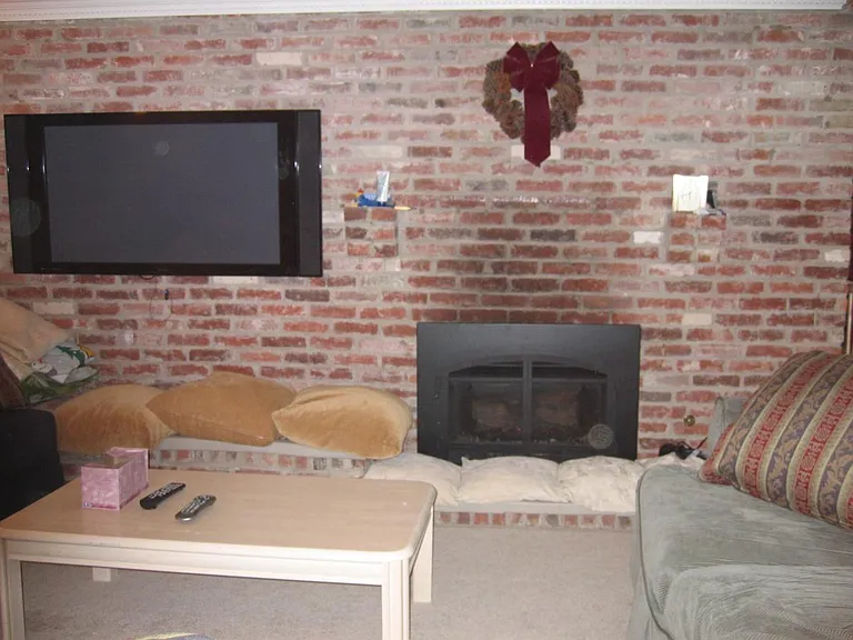 Fireplace in Family Room