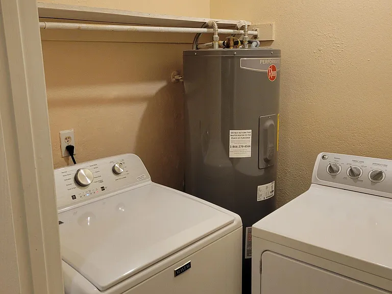 New washer & Dryer