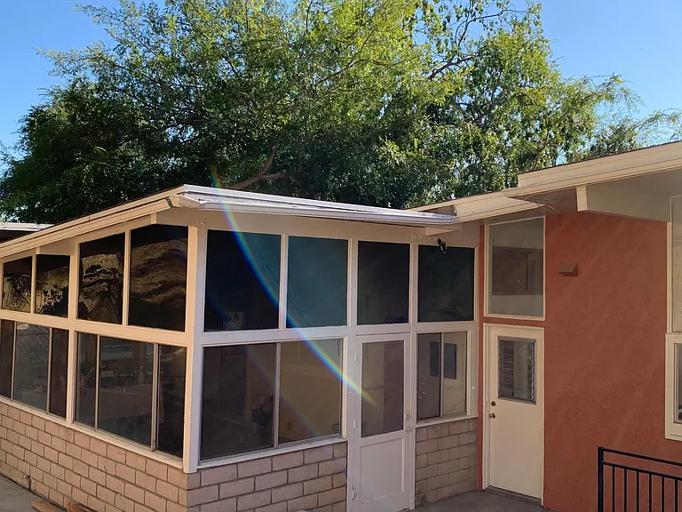 Sun room exterior