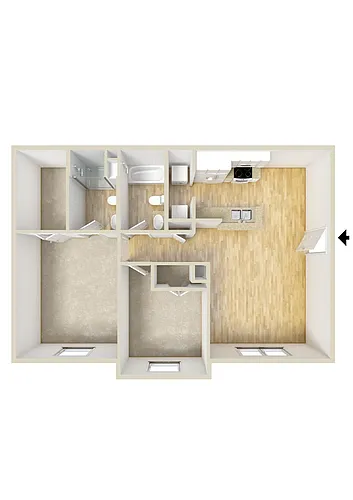 Floor plan C