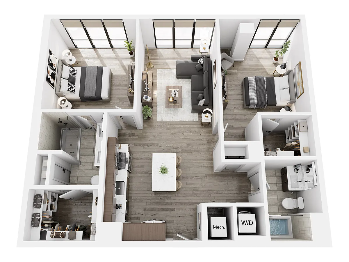 Floor plan B2