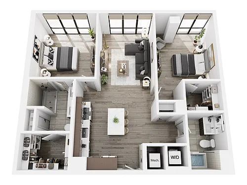 Floor plan B2