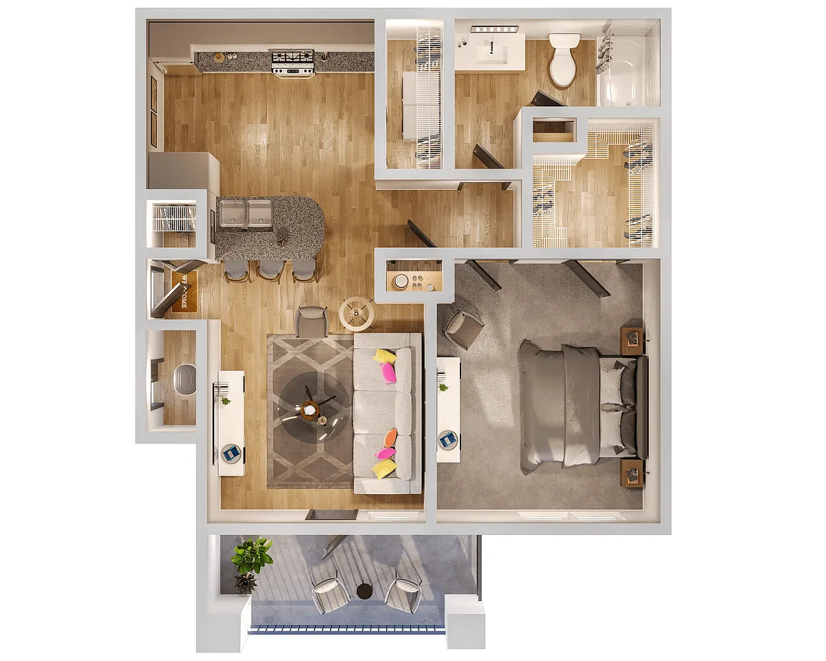 Floor plan A1