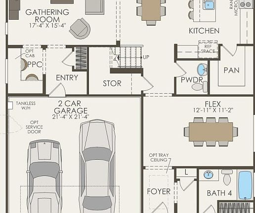 First Floor 5 br 4.5 ba