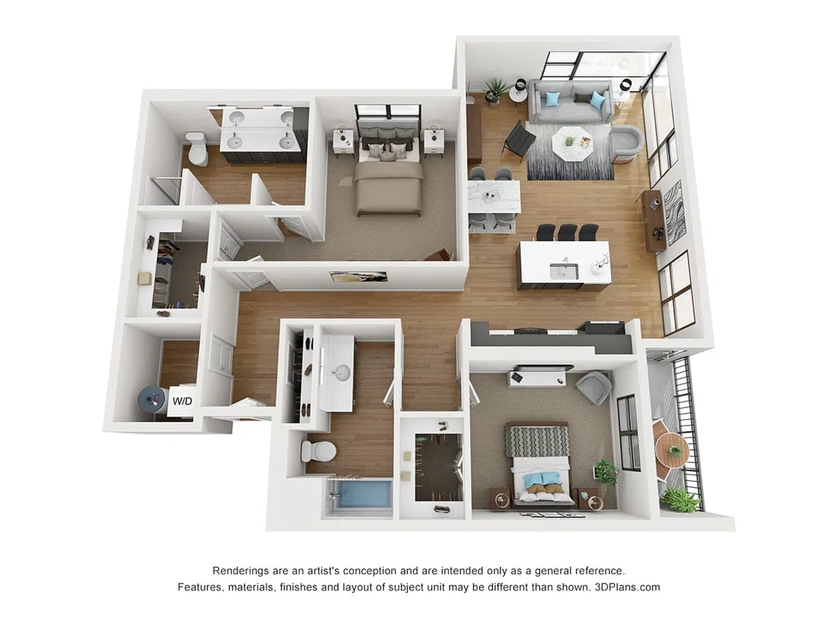 Floor plan B8