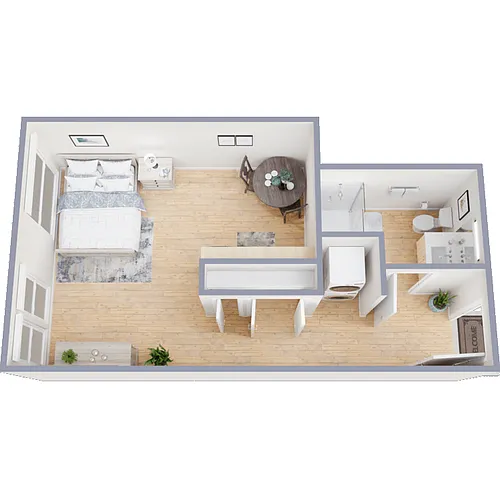 Floor plan Studio