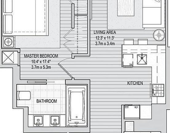 2nd image of 400 5th Ave APT 44D
