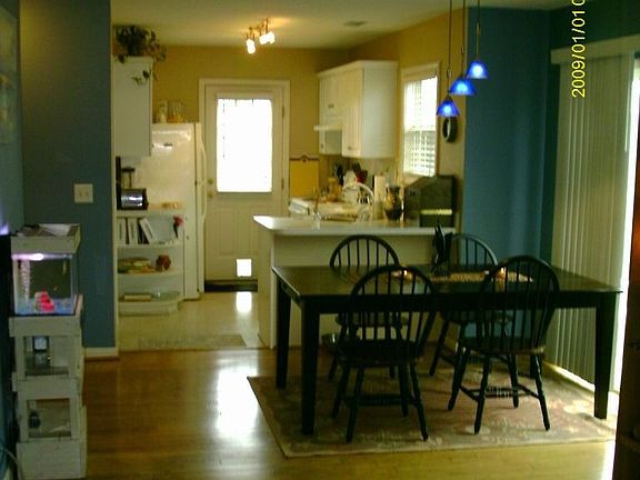 kitchen and dining